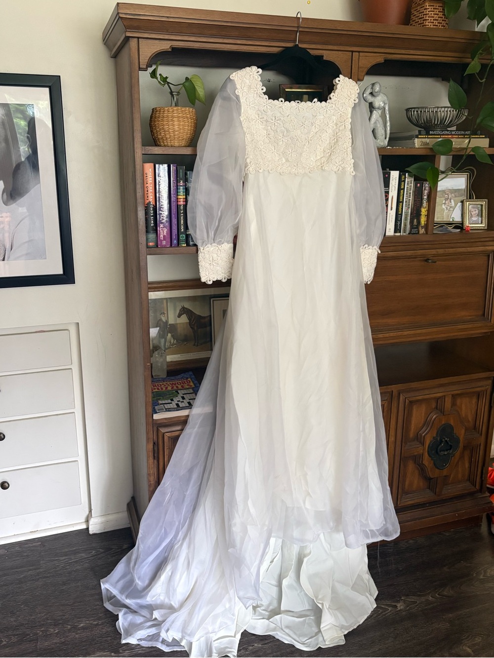 Vintage wedding dress